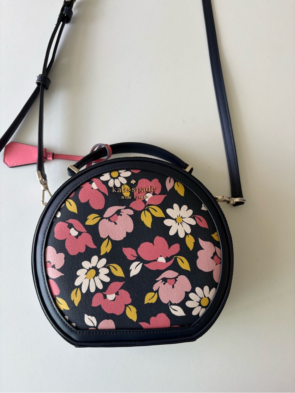 Kate spade Traveler Canteen Crossbody Bag Road Trip Floral Print